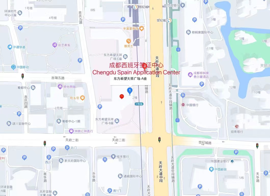 Chengdu map